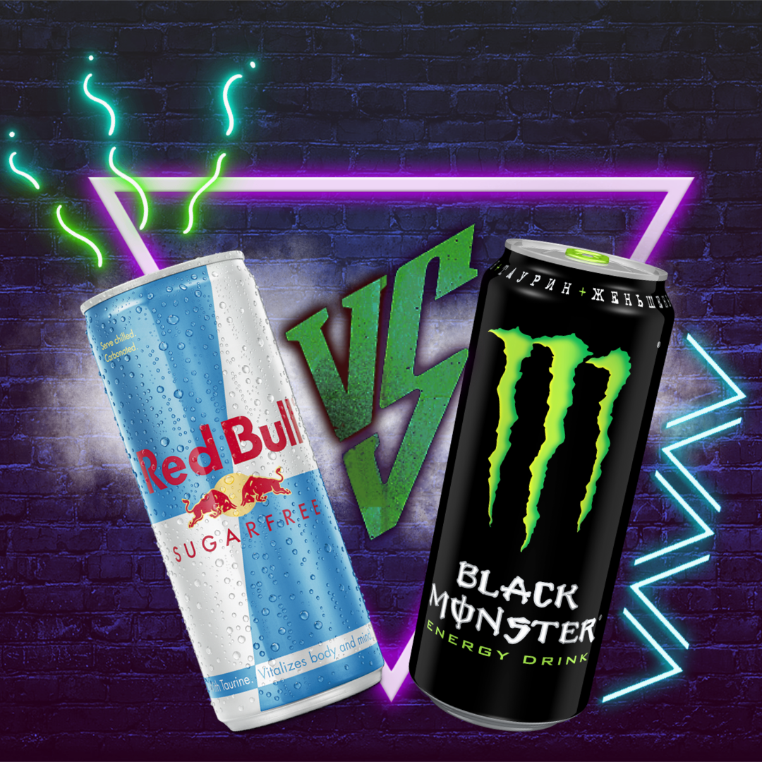 Redbull  или  Monster 