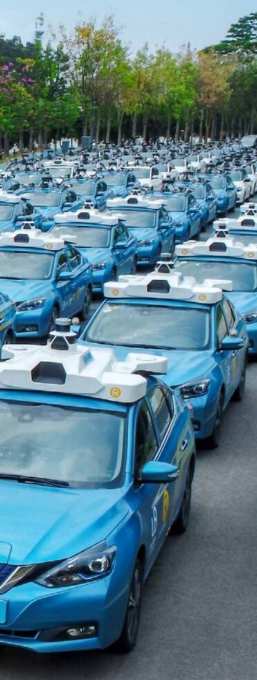 В Китае заработали беспилотные такси