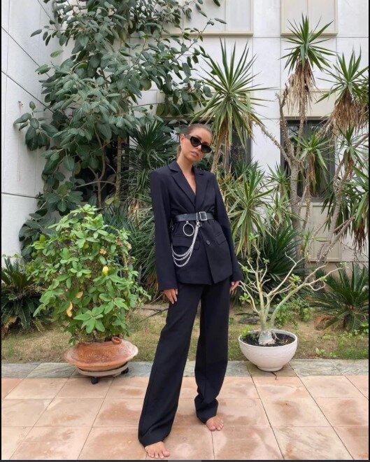 Пояс с цепочкой в базовом образе 