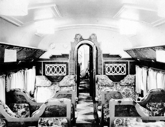 Шик 1930-х в Fokker F-32 ©SDCM Archives/ Flickr https://goo.su/2r4j
