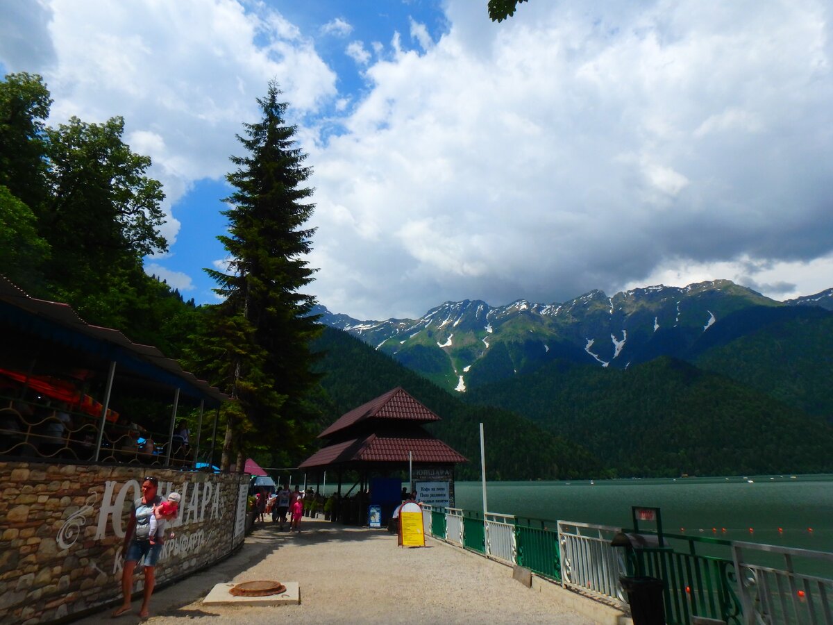 Озеро Рица. Абхазия