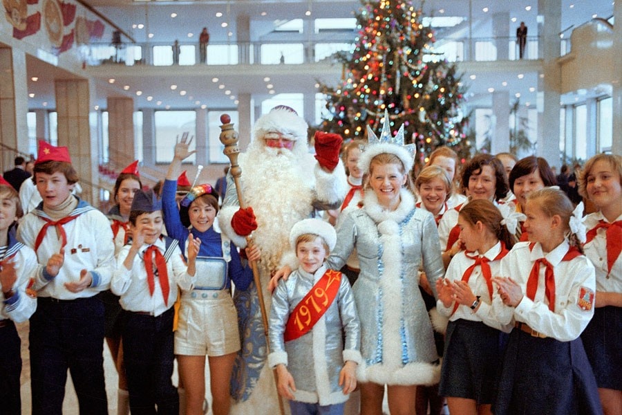 Фото: Новогодняя Ёлка 70-х; Фото Николая Малышева и Валерия Христофорова