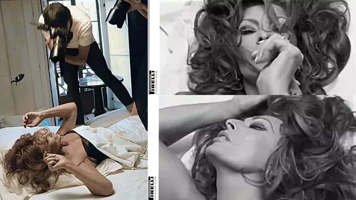 🔵 Sophia Loren & Penélope Cruz for Pirelli Calendar | #photoshoot | Cinemaholics | ВКонтакте