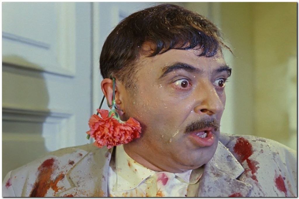 Владимир Этуш в роли товарища Саахова в кинофильме "Кавказская пленница" фотоматериал из свободных источников
