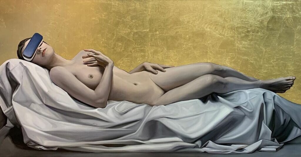 Danae, 2020/Eden series. Источник: omelchenkogallery.com