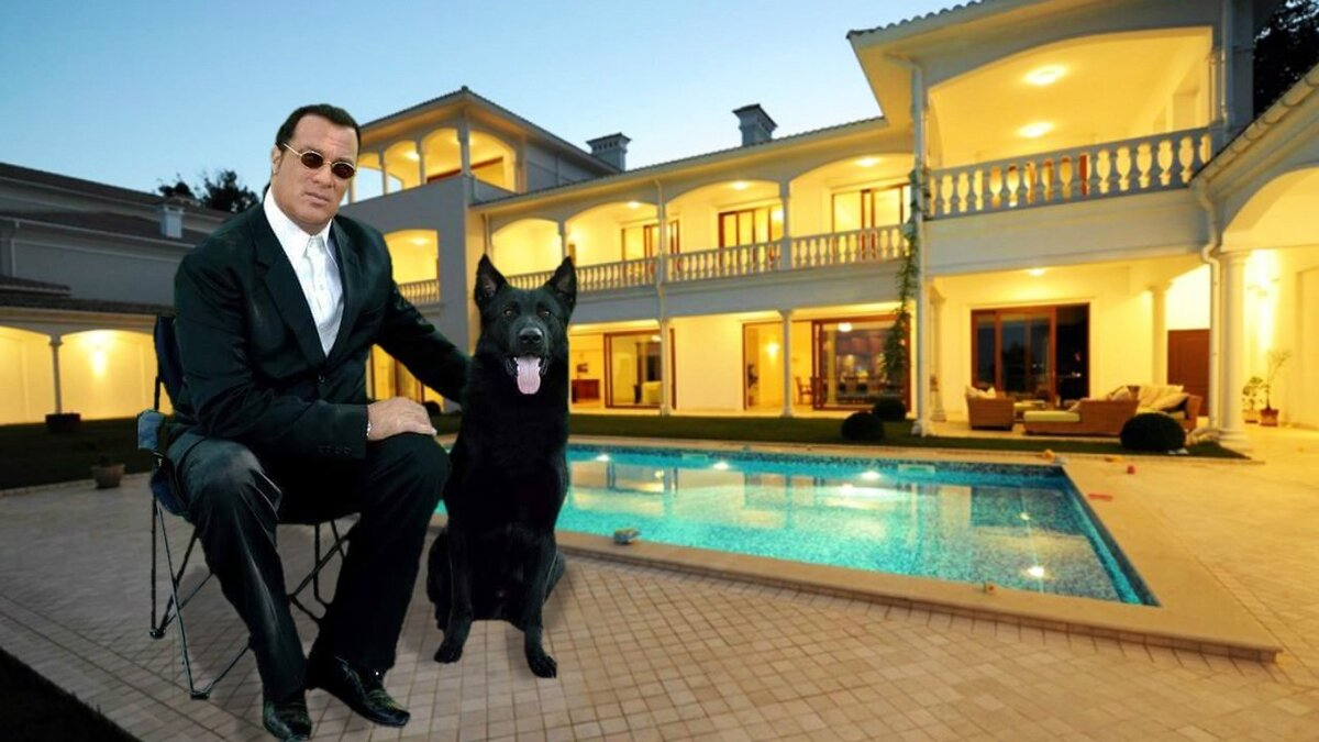 Стивен Сигал всегда любил роскошь. Фото: twitter.com