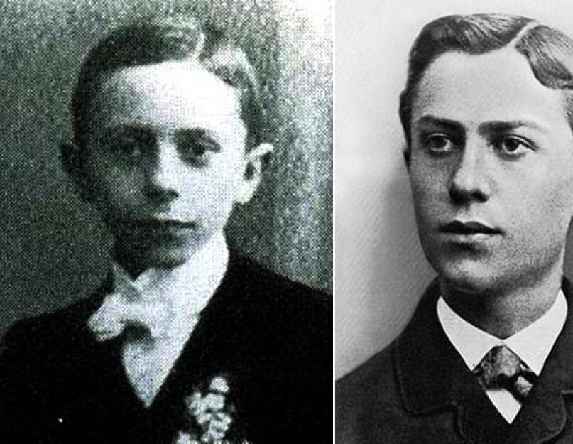 Юный Геббельс совсем не походил на будущего злодея