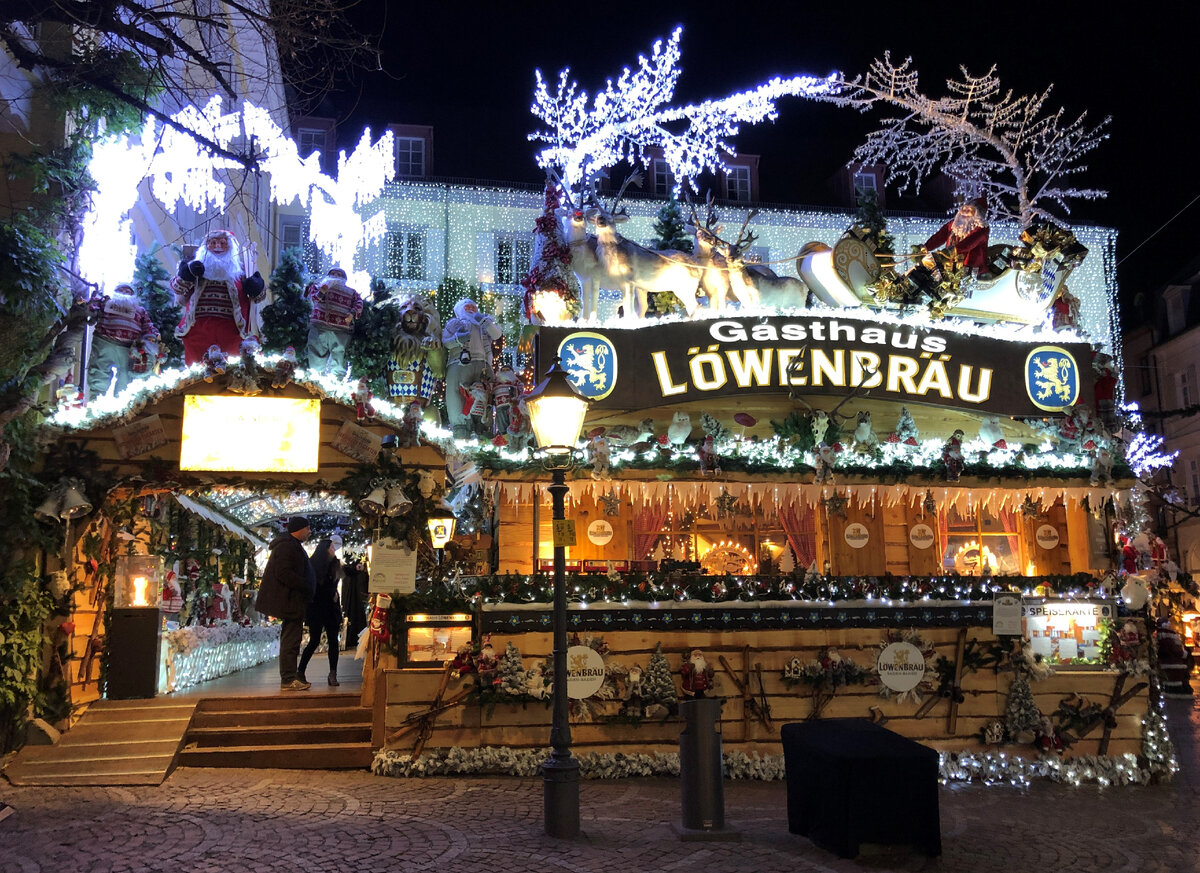 Ресторан Löwenbräu, фото автора