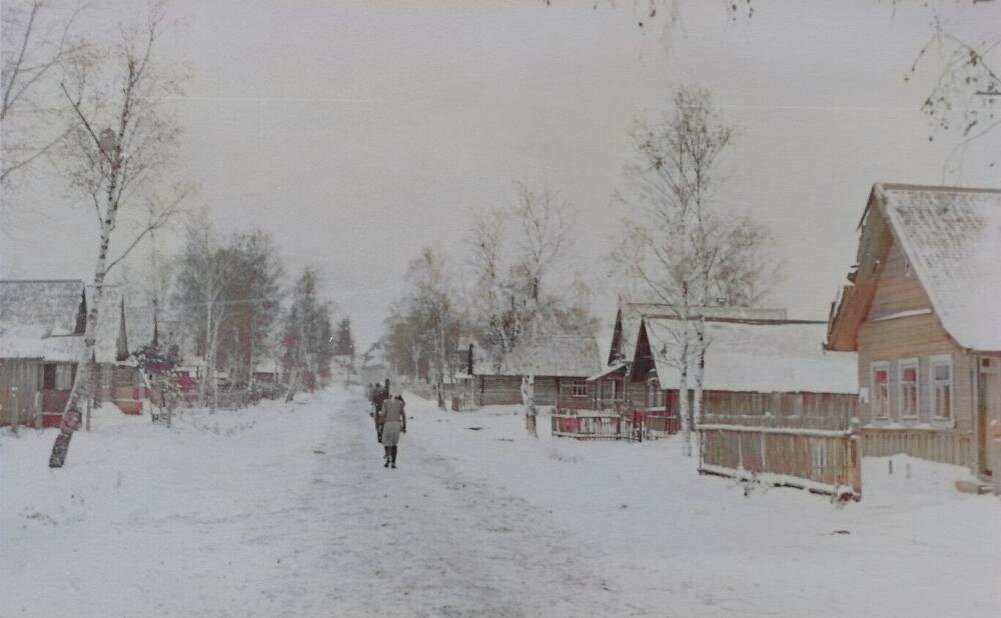 Зима 1941г.  Луизино.