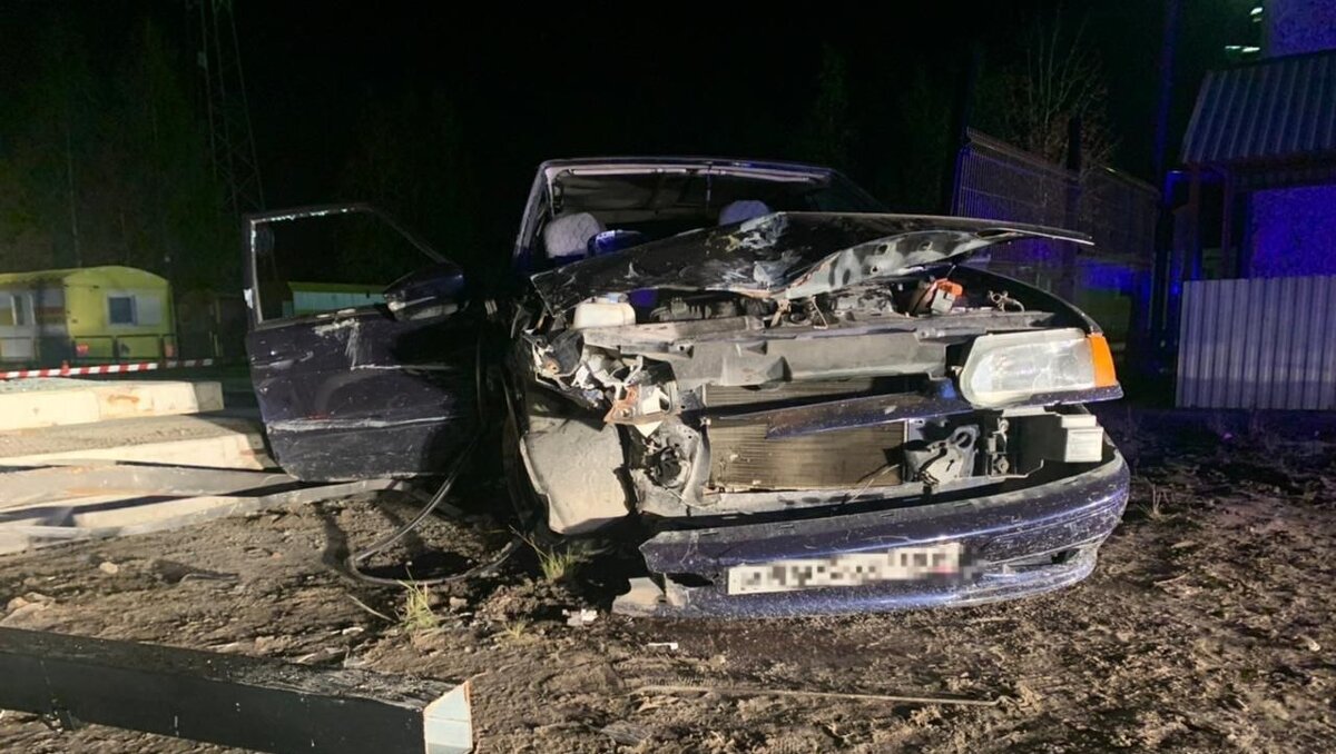     Водитель автомобиля, который не справился с управлением, не пострадал.