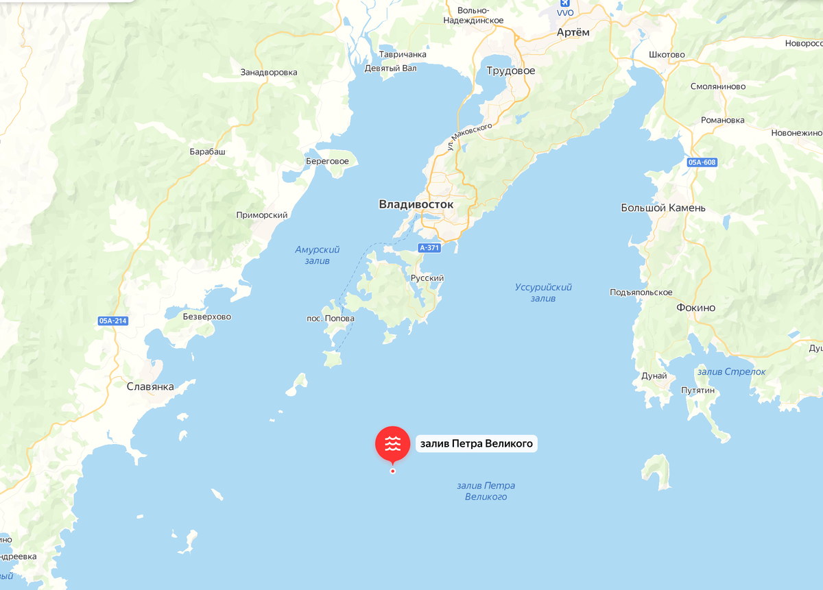 Карта местности