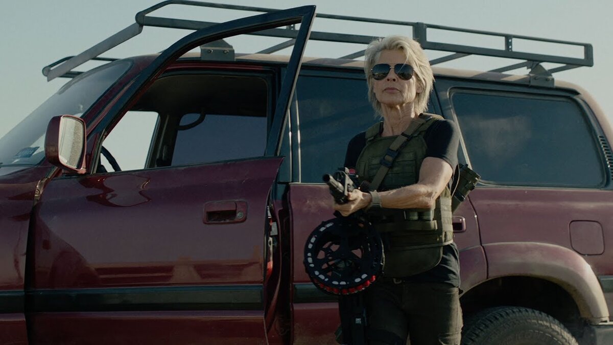 Кадр из кинофильма "Терминатор: Темные судьбы"