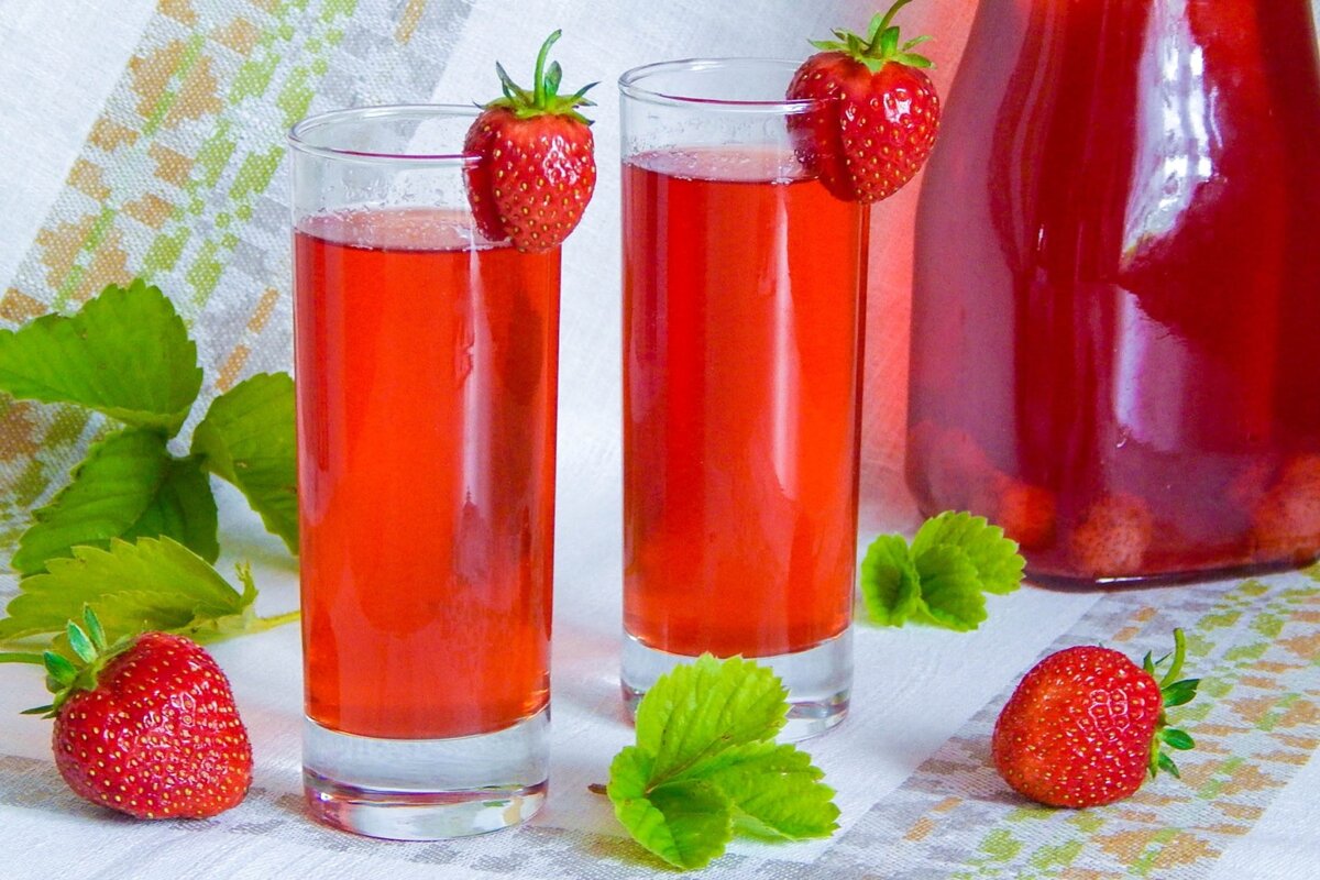 Клубничный компот