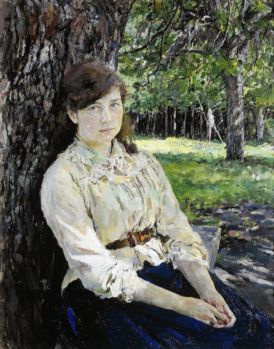 Валентин Серов «Девушка, освещённая солнцем», 1888 год