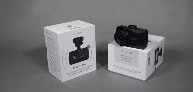Упаковка и дизайн регистратора Roadgid X7 Gibrid