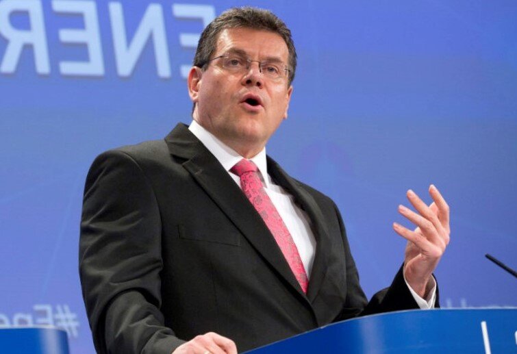 Шевчович,транзит газа,Еврокомиссия