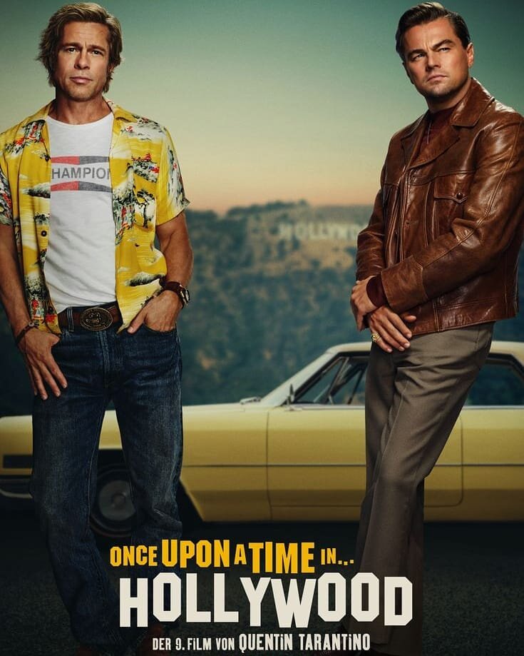 Постер к к/ф "Однажды в Голливуде"