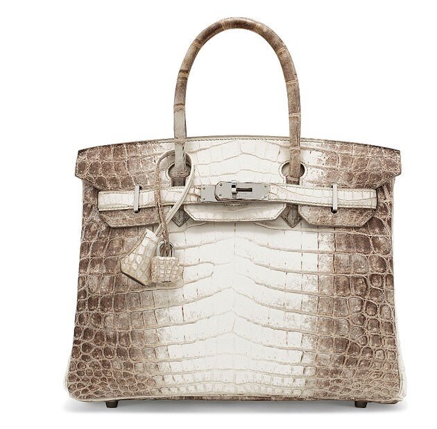 The Birkin white Himalaya bag from Hermès, стартовая цена на аукционе Christie - £100,000