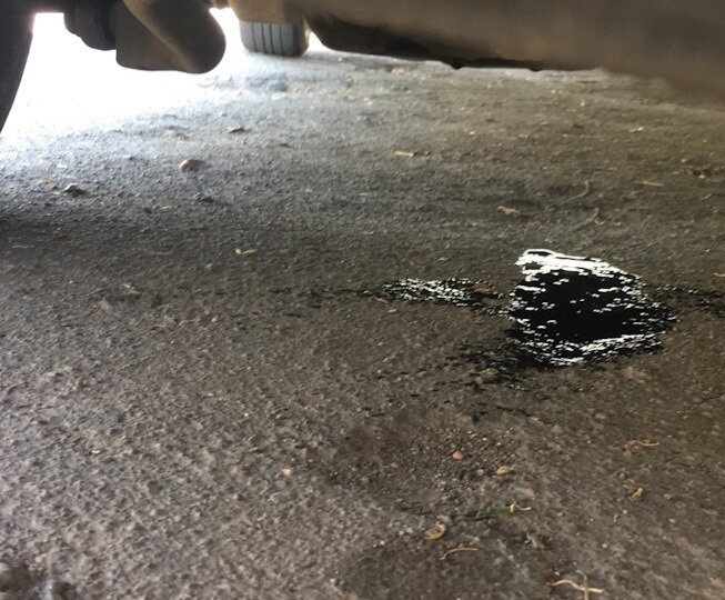 Протечка масла