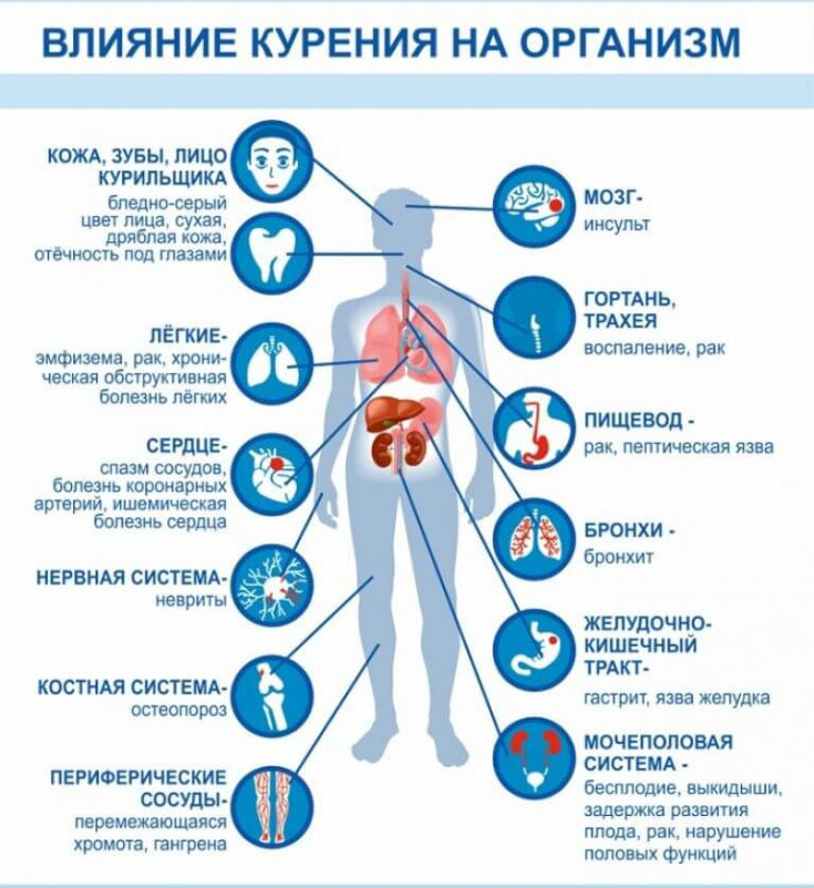 Как табачный дым работает изнутри