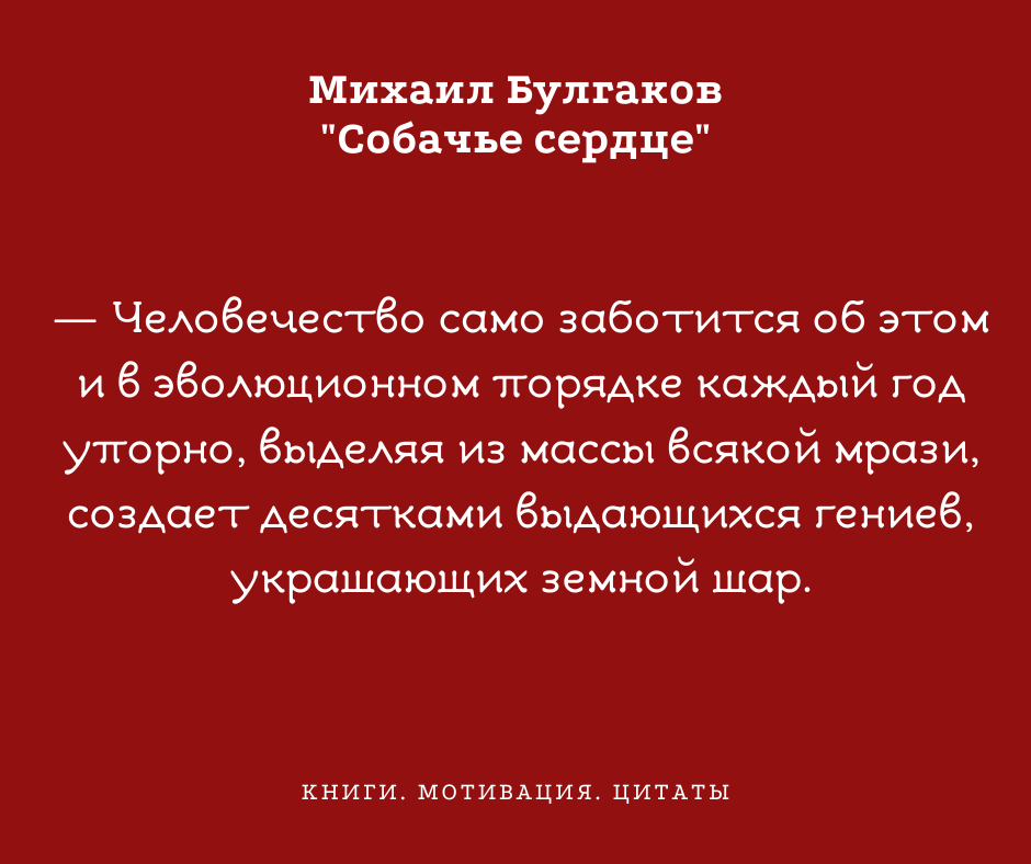 Крылатые фразы из повести «Собачье сердце» М. А. Булгакова