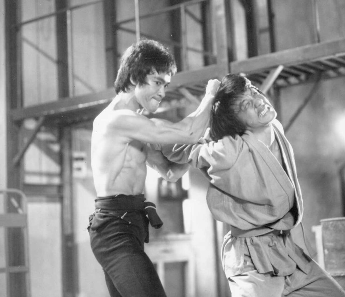 Брюс Ли и Джеки Чан