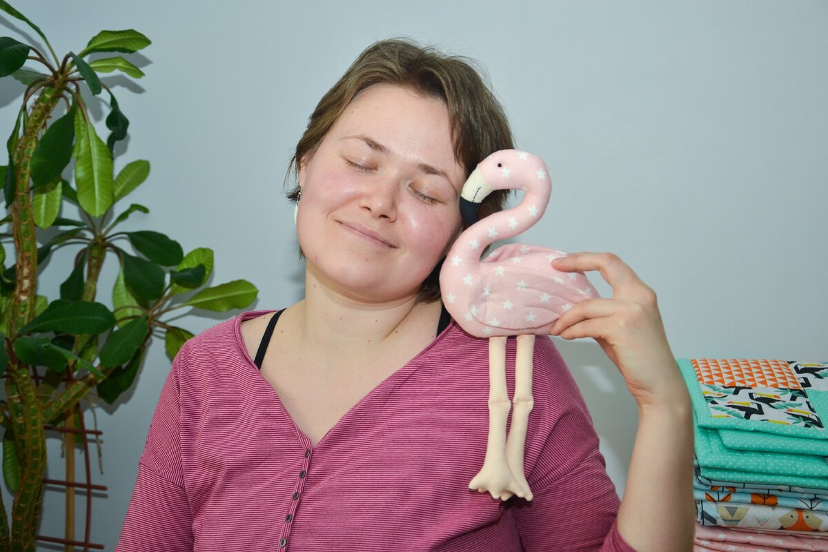 Фламинго рассказывает мне сказки)))