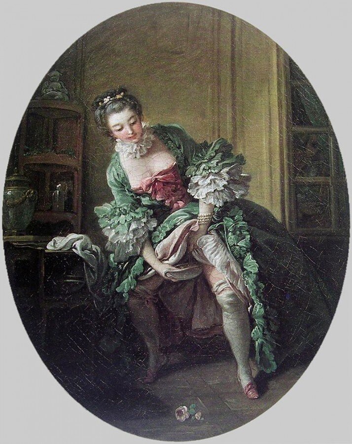 \
Франсуа Буше. «Интимный туалет», 1760-е. Фото с сайта https://ru.wikipedia.org/
