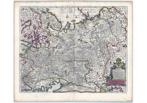 Фредерик де Вит 1684 год.