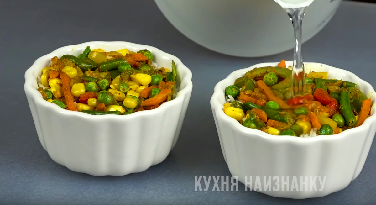 Рис с овощами в духовке (как я готовлю его на праздничный стол)