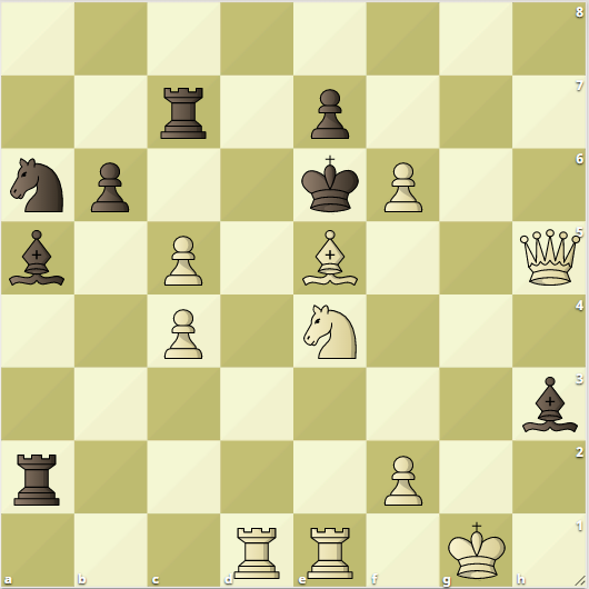 белые ставят мат в 1 ход