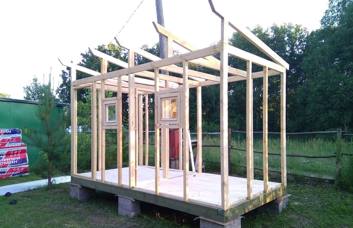 Баня за 100 тысяч своими руками