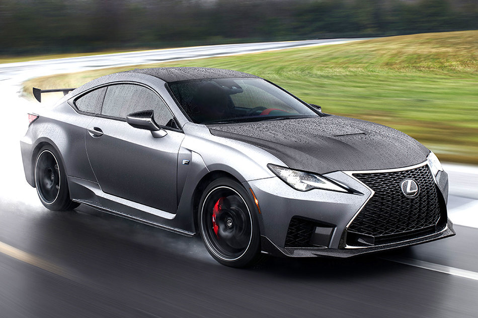 Нынешний Lexus RC F