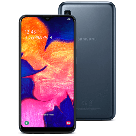 Смартфон Samsung Galaxy A10 (2019) 32Gb Black (SM-A105FN) 6844 руб