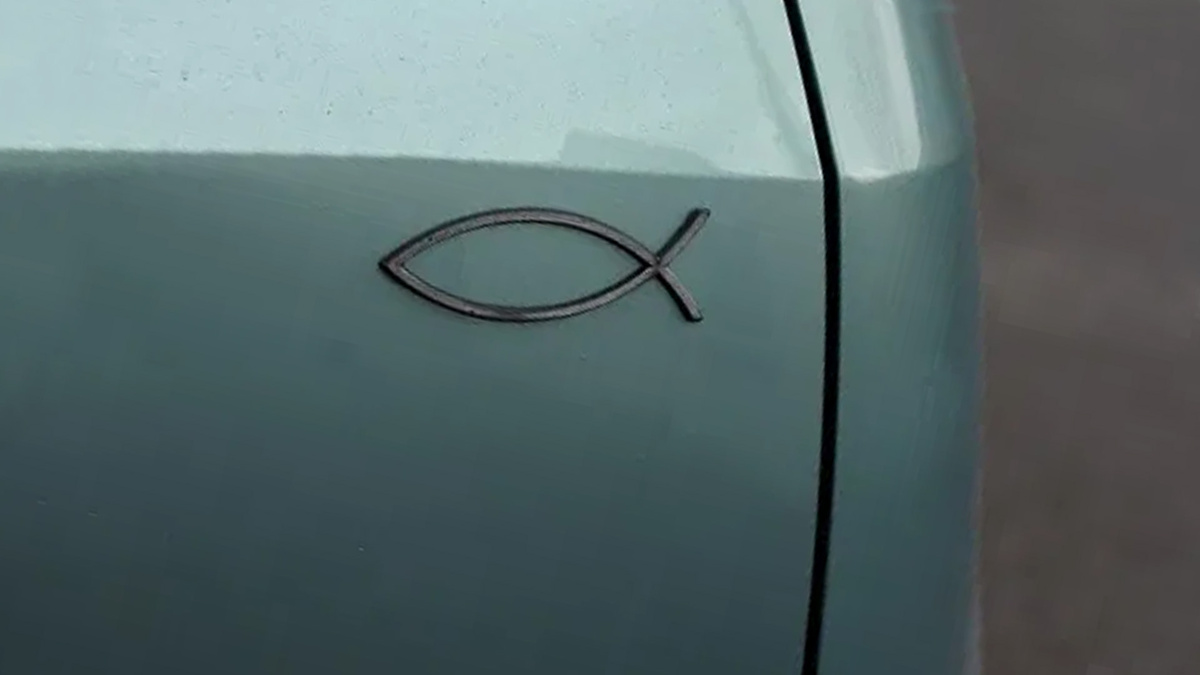 Наклейка "Рыбка"