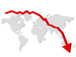 Мировые рынки падали до января 2009 г.