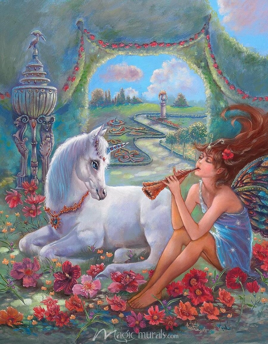 Ам сказку. Джуди Мастранжело. Judy Mastrangelo картины. Сказочный Единорог. Сказочные картины
