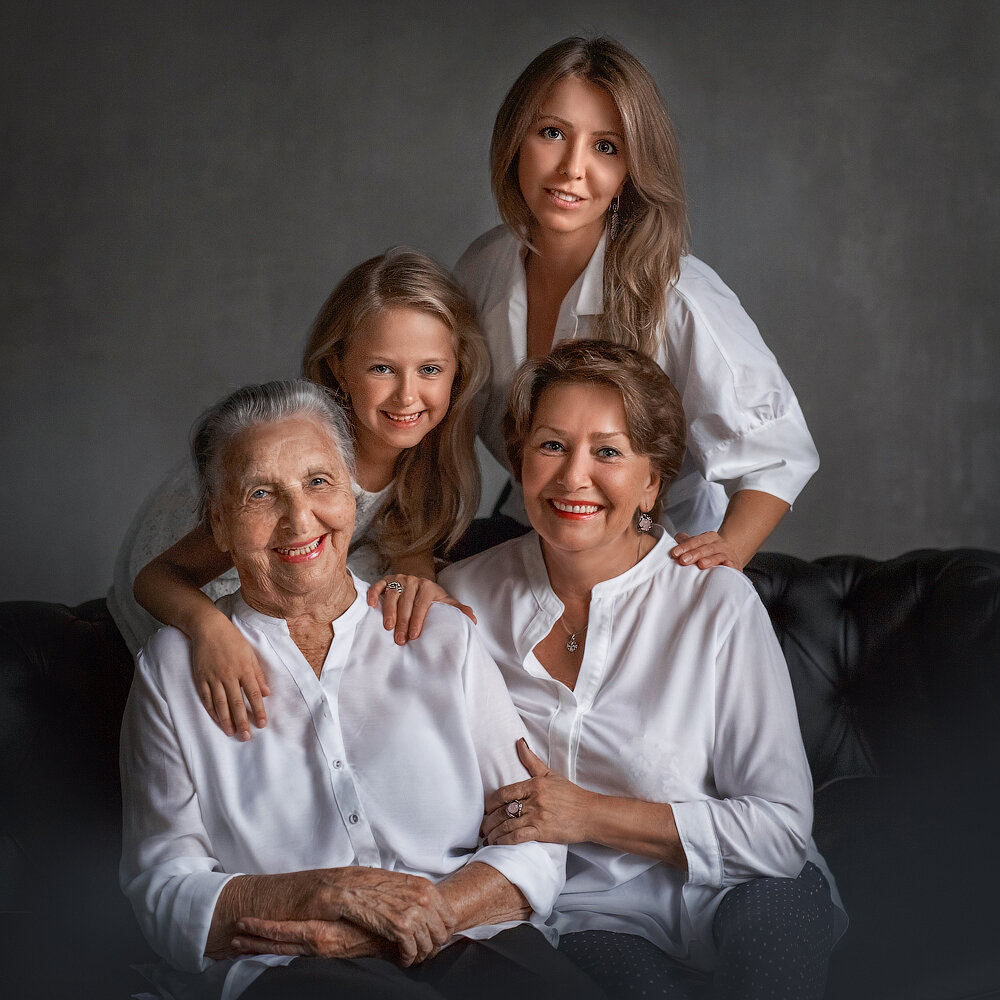 Фото три поколения женщин