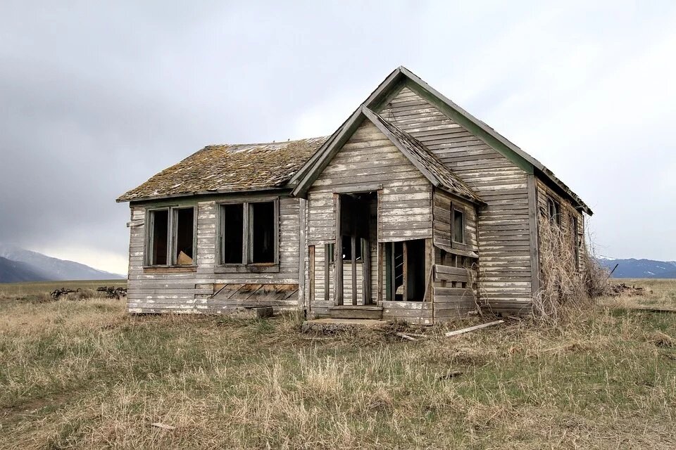 Ветхий домик (Источник: https://pixabay.com)