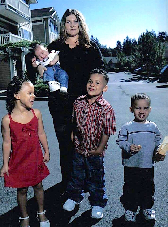 Лидия Фэйрчайлд и её дети