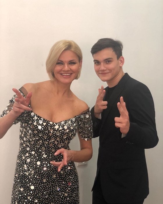 Ирина Круг с сыном Александром