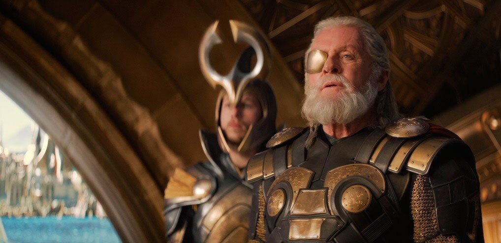 Энтони Хопкинс в роли Одина