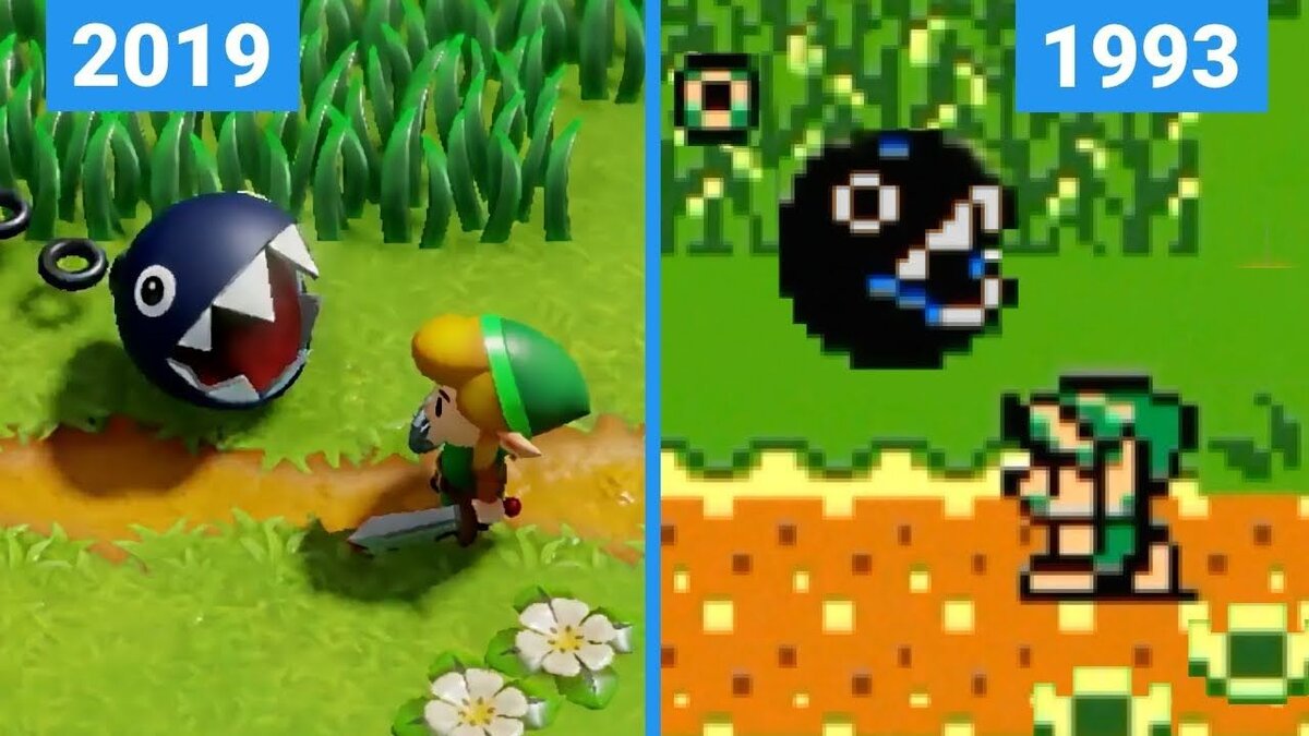 Разница между игрой 1993 года и 2019.