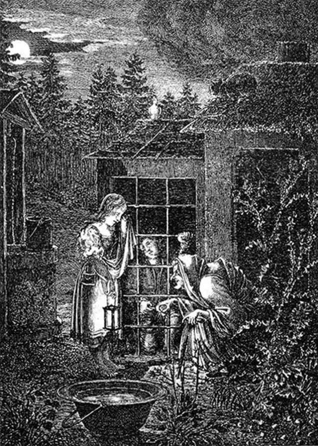 Иллюстрации к сказкам братьев Гримм.
