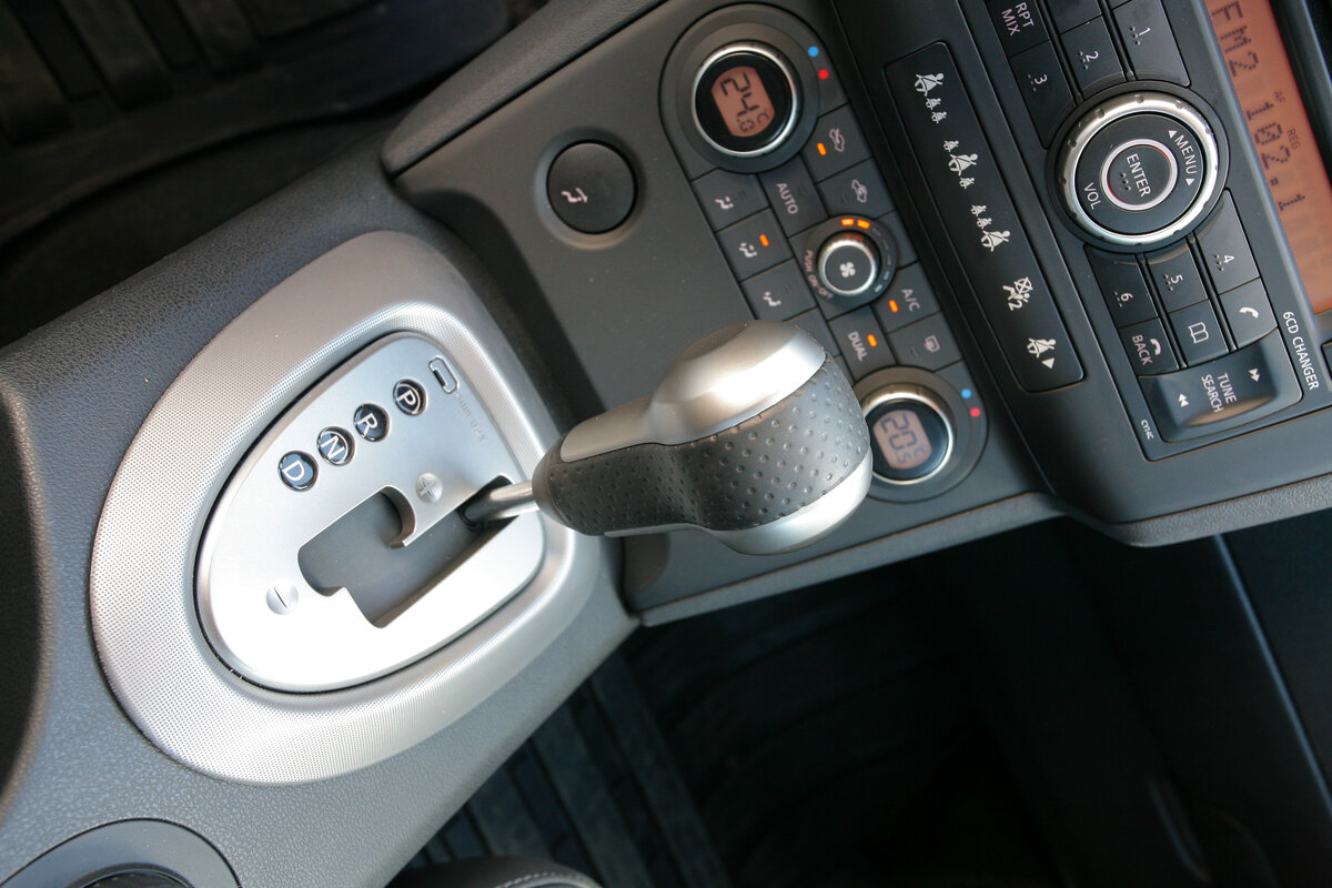 Коробка CVT (вариатор) в режиме «паркинг»