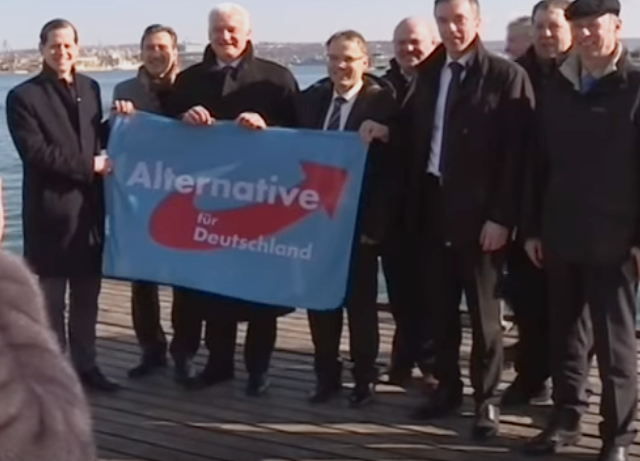 Представители "Альтернативы для Германии" в Крыму