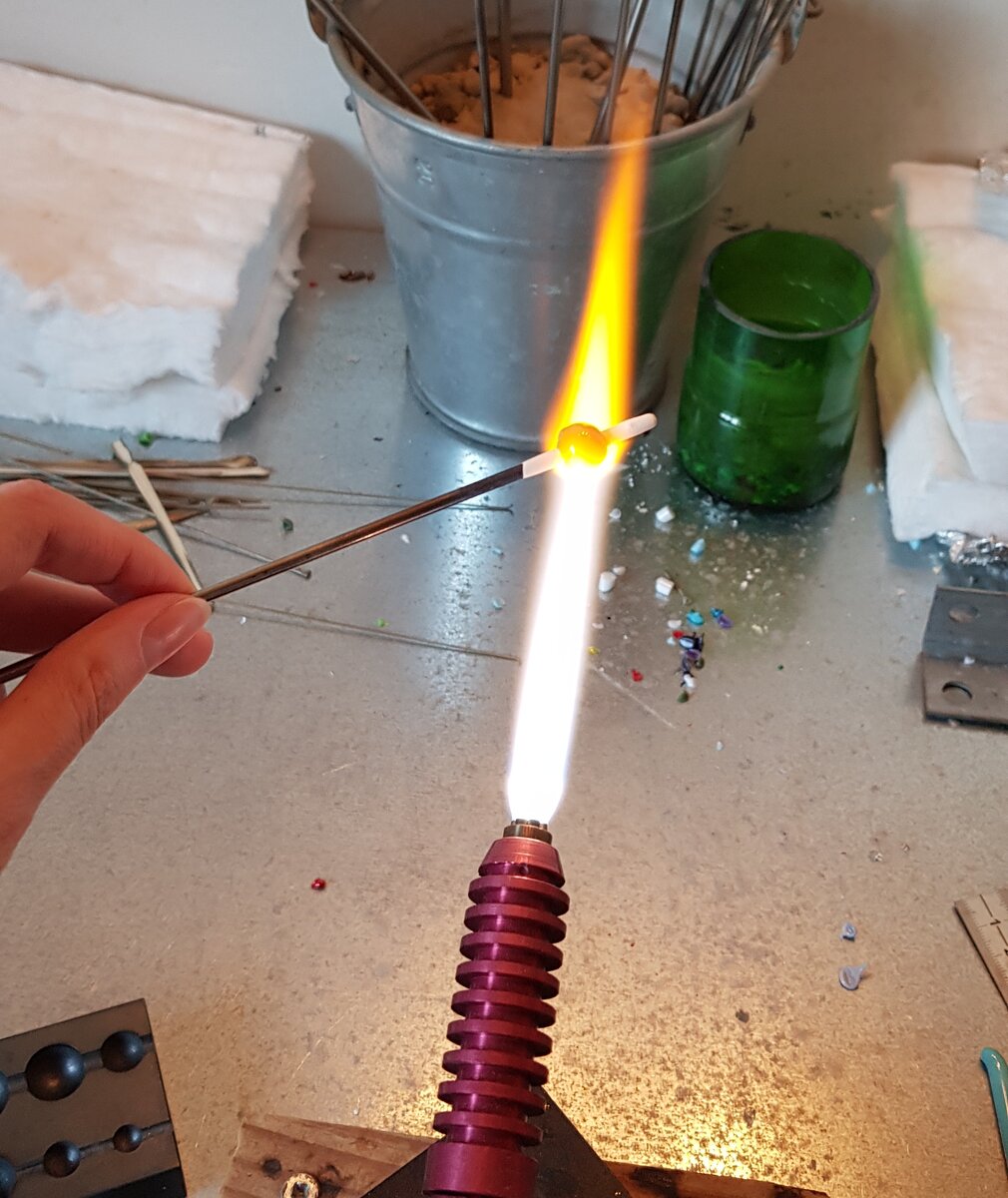 Самое начало бусины