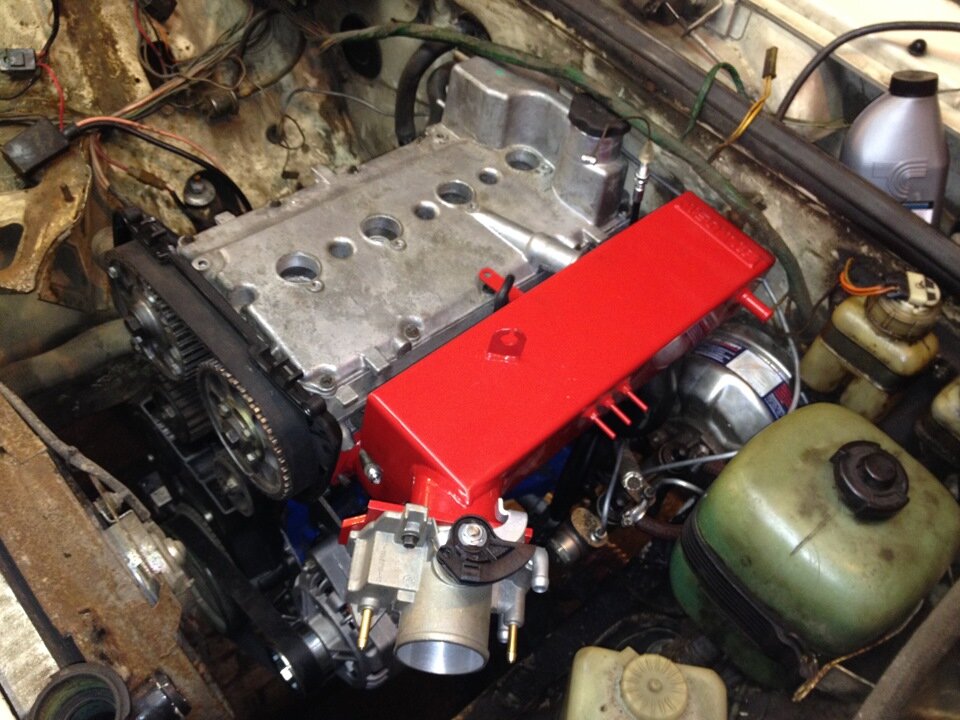 16 клапанный мотор под капотом классики