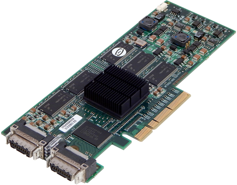 Mellanox InfiniHost III: пример раннего InfiniBand: медные кабели CX4 и собственный кеш на борту