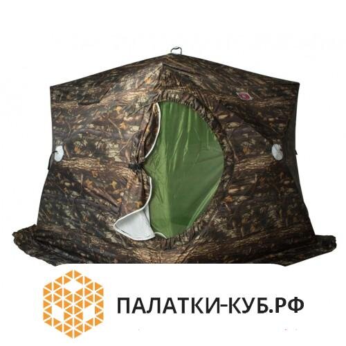 Вход в палатку оснащён москитной для защиты от комаров в летний сезон